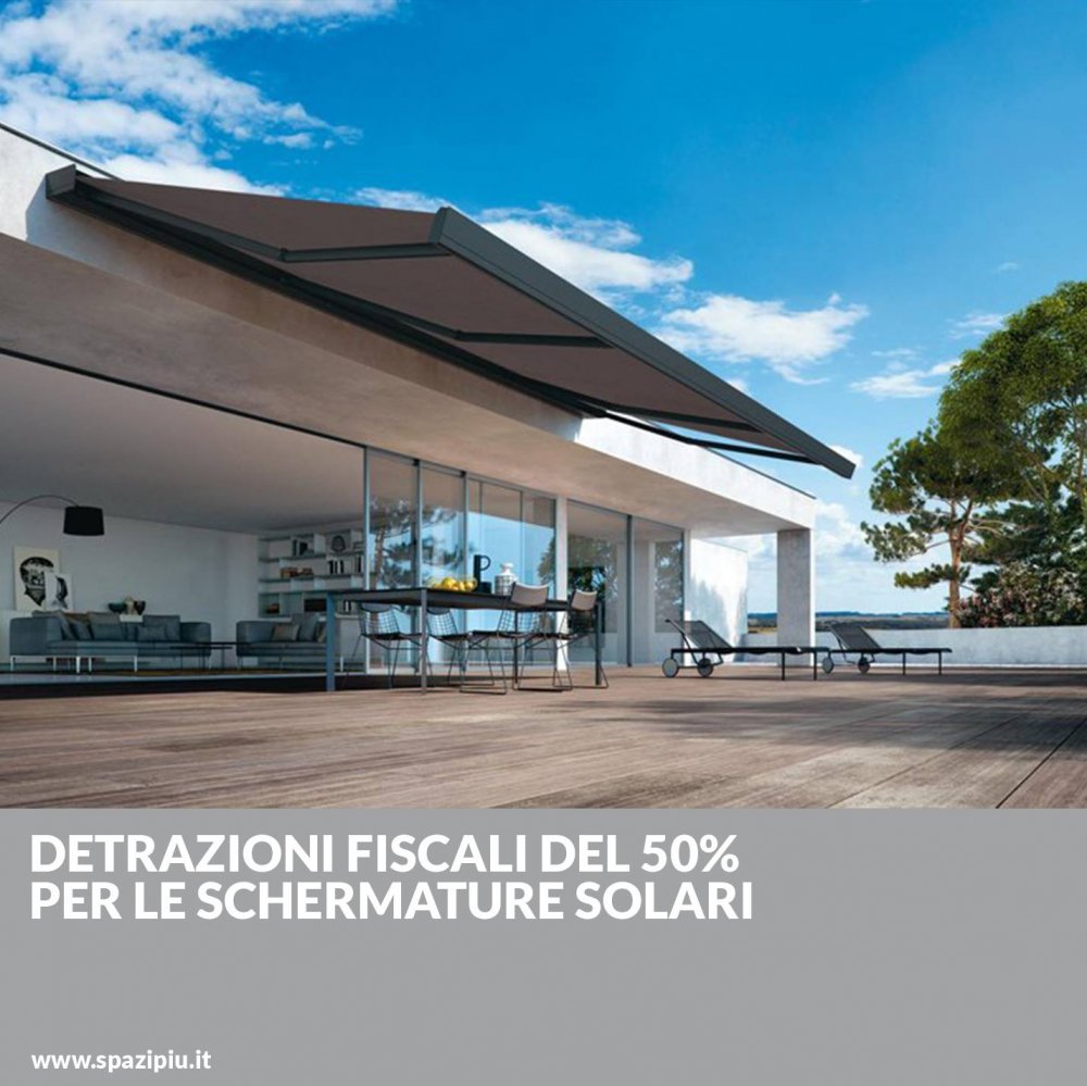 detrazioni fiscali per le schermature solari